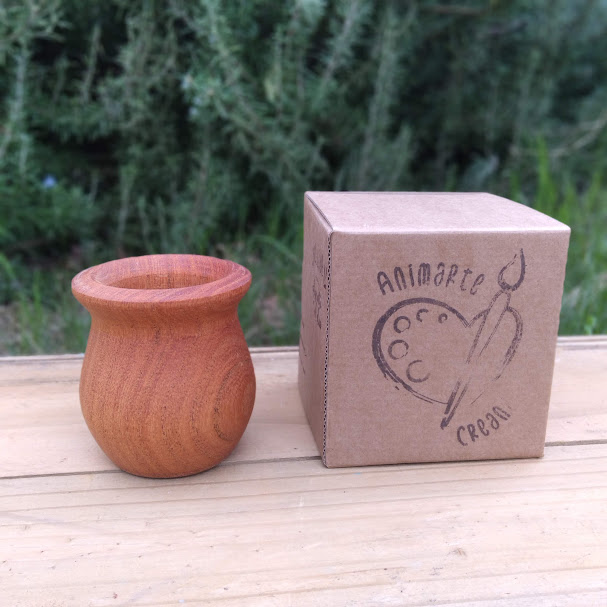 Mate bocón de madera de algarrobo